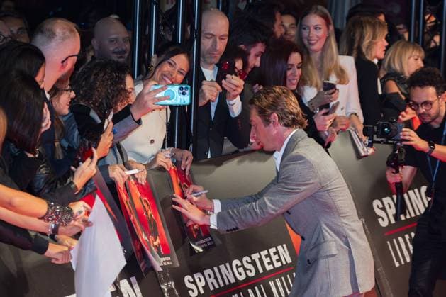Springsteen: Deliver Me From Nowhere - Premiere in Rome ROME, ITALY - OCTOBER 10: Jeremy Allen White attends the Springsteen: Deliver Me From Nowhere premiere at Cinema The Space Moderno on October 10, 2025 in Rome, Italy.. Primo Barol Anadolu Rome Italy. Editorial use only. Please get in touch for any other usage.  Copyright: x2025xAnadoluxPrimoxBarolx