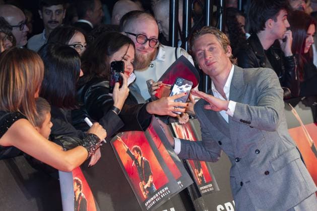 Springsteen: Deliver Me From Nowhere - Premiere in Rome ROME, ITALY - OCTOBER 10: Jeremy Allen White attends the Springsteen: Deliver Me From Nowhere premiere at Cinema The Space Moderno on October 10, 2025 in Rome, Italy.. Primo Barol Anadolu Rome Italy. Editorial use only. Please get in touch for any other usage.  Copyright: x2025xAnadoluxPrimoxBarolx