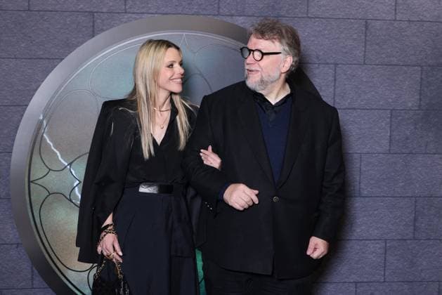 Frankenstein Premiere - Paris Guillermo del Toro and his wife Kim Morgan attends Frankenstein Premiere in Paris, France on October 10, 2025. Photo by Jerome Domine ABACAPRESS.COM  Copyright: xDominexJerome ABACAx