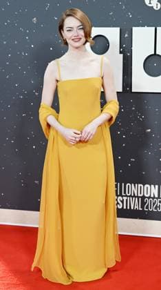 Screening of Bugonia at the Southbank Centre, Royal Festival Hall as part of the BFI London Film Festival Featuring: Emma Stone Where: London, United Kingdom When: 10 Oct 2025 Credit: Cover Images EDITORIAL USE ONLY. NOT FOR USE BY NEWSPAPERS BASED IN THE UK. Copyright: xx coverimg55168890