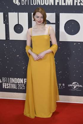 Screening of Bugonia at the Southbank Centre, Royal Festival Hall as part of the BFI London Film Festival Featuring: Emma Stone Where: London, United Kingdom When: 10 Oct 2025 Credit: Cover Images **NOT AVAILABLE FOR HELLO MAGAZINE** EDITORIAL USE ONLY. NOT FOR USE BY NEWSPAPERS BASED IN THE UK. Copyright: xx coverimg55168959