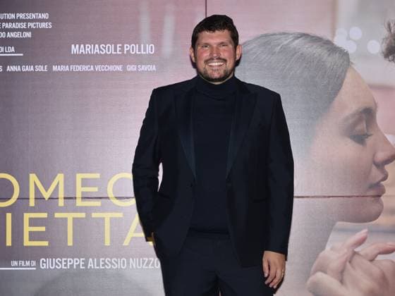 Rome, Adriano Cinema, premiere of the film Romeo and Juliet. Pictured: Giuseppe Alessio Nuzzo  Copyright: xMarcoxProvvisionatox xipa-agency.netx xMarcoxProvvisionatox IPA_Agency_IPA66407007