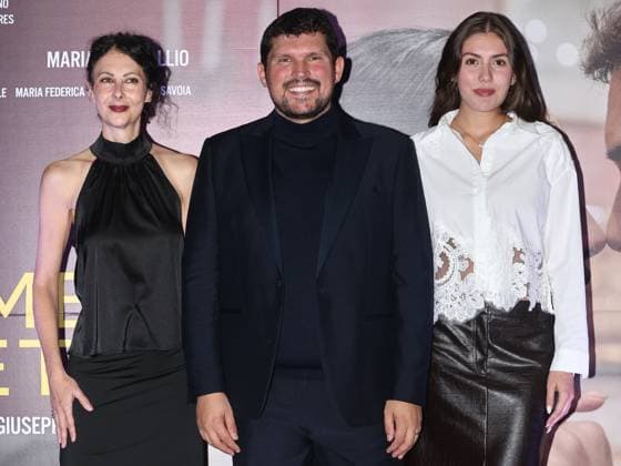 Rome, Adriano Cinema, premiere of the film Romeo and Juliet. Pictured: Valentina Sulas, Anna Gaia Sole, Giuseppe Alessio Nuzzo, and Mariasole Pollio  Copyright: xMarcoxProvvisionatox xipa-agency.netx xMarcoxProvvisionatox IPA_Agency_IPA66407017