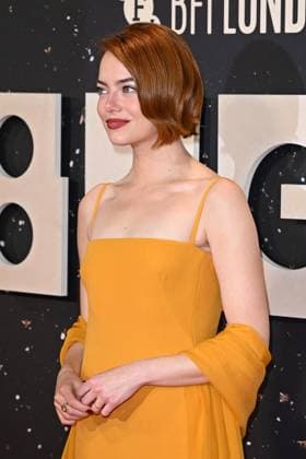 Celebrities attend the ˜Bugonia™ headline gala screening during The 69th BFI London Film Festival at The Royal Festival Hall, London Featuring: Emma Stone Where: London, United Kingdom When: 10 Oct 2025 Credit: Cover Images EDITORIAL USE ONLY. NOT FOR USE BY NEWSPAPERS BASED IN THE UK. Copyright: xx coverimg55169038