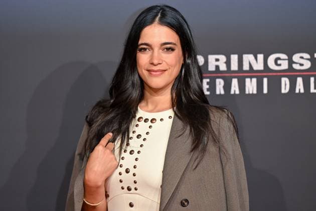 red carpet of the film Springsteen liberami dal nulla Ester Pantano on the red carpet of the film Springsteen liberami dal nulla at the cinema The modern space. Rome (Italy), 10 October 2025 Imago-Images Emmefoto Copyright: xImago-Images Emmefotox