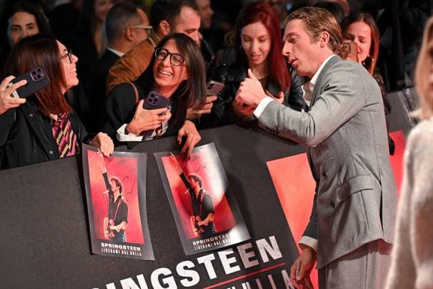 red carpet of the film Springsteen liberami dal nulla Jeremy Allen White on the red carpet of the film Springsteen liberami dal nulla at the cinema The modern space. Rome (Italy), 10 October 2025 Imago-Images Emmefoto Copyright: xImago-Images Emmefotox