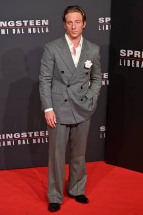 red carpet of the film Springsteen liberami dal nulla Jeremy Allen White on the red carpet of the film Springsteen liberami dal nulla at the cinema The modern space. Rome (Italy), 10 October 2025 Imago-Images Emmefoto Copyright: xImago-Images Emmefotox
