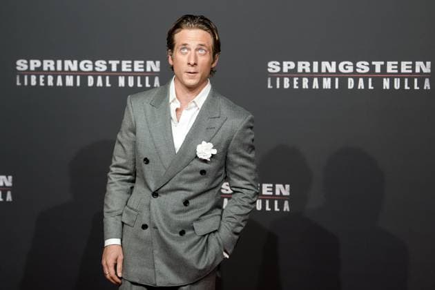 Jeremy Allen White attends the Springsteen: Deliver Me From Nowhere photocall at Cinema Moderno in Rome (Italy), October 10, 2025. AntoniettaxBaldassarre
