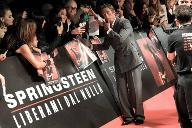 Jeremy Allen White attends the Springsteen: Deliver Me From Nowhere photocall at Cinema Moderno in Rome (Italy), October 10, 2025. AntoniettaxBaldassarre