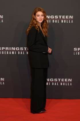 Springsteen Liberami dal nulla red carpet in Rome, Italy - 10 Oct 2025 Gaia Masciale attends the Springsteen Liberami dal Nulla movie red carpet at The Space Cinema Moderno. Rome Italy Copyright: xMarioxCartellix xSOPAxImagesx _DSC4226