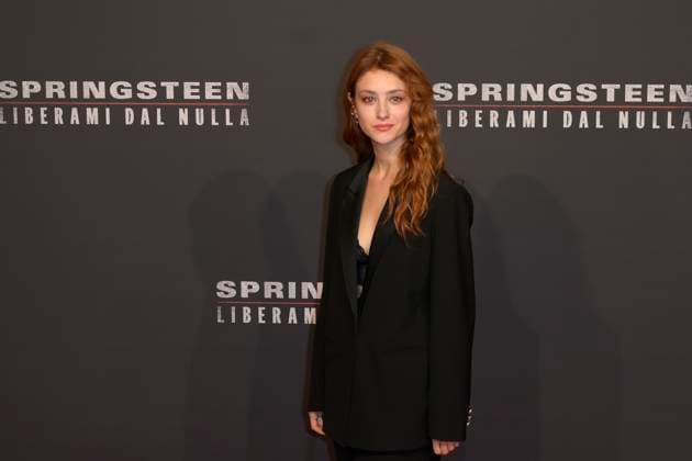 Springsteen Liberami dal nulla red carpet in Rome, Italy - 10 Oct 2025 Gaia Masciale attends the Springsteen Liberami dal Nulla movie red carpet at The Space Cinema Moderno. Rome Italy Copyright: xMarioxCartellix xSOPAxImagesx _DSC4237
