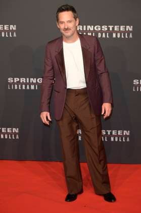 Springsteen Liberami dal nulla red carpet in Rome, Italy - 10 Oct 2025 Scott Cooper attends the Springsteen Liberami dal Nulla movie red carpet at The Space Cinema Moderno. Rome Italy Copyright: xMarioxCartellix xSOPAxImagesx _DSC4364