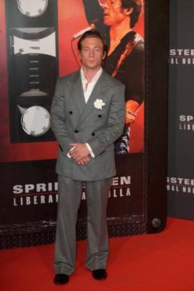 Springsteen Liberami dal nulla red carpet in Rome, Italy - 10 Oct 2025 Jeremy Allen White attends the Springsteen Liberami dal Nulla movie red carpet at The Space Cinema Moderno. Rome Italy Copyright: xMarioxCartellix xSOPAxImagesx _DSC4507