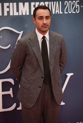 Jay Kelly premiere London, UK. Jamie Demetriou at the Jay Kelly premiere. 69th BFI London Film Festival. Royal Festival Hall. 10th October 2025. LMK11-S101025-002 Steve Bealing Landmark Media 