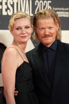 London BFI Bugonia Premiere Kirsten Dunst and Jesse Plemons attending the Bugonia Premiere as part of the BFI London Film Festival in London, England on October 10, 2025. Photo by Aurore Marechal ABACAPRESS.COM London  Copyright: xMarechalxAurore ABACAx