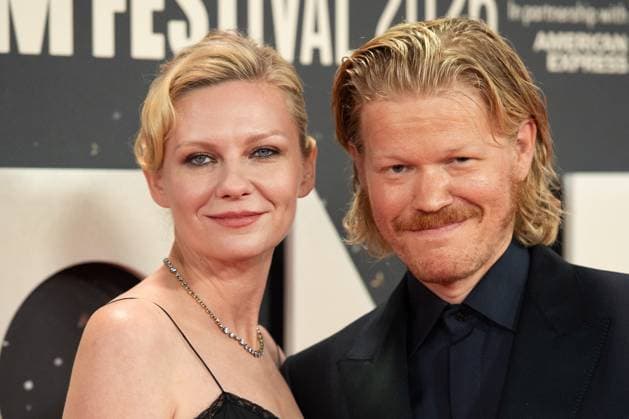 London BFI Bugonia Premiere Kirsten Dunst and Jesse Plemons attending the Bugonia Premiere as part of the BFI London Film Festival in London, England on October 10, 2025. Photo by Aurore Marechal ABACAPRESS.COM London  Copyright: xMarechalxAurore ABACAx