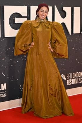 London BFI Bugonia Premiere Zainab Jiwa attending the Bugonia Premiere as part of the BFI London Film Festival in London, England on October 10, 2025. Photo by Aurore Marechal ABACAPRESS.COM London  Copyright: xMarechalxAurore ABACAx