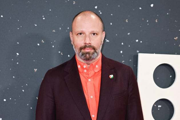London BFI Bugonia Premiere Yorgos Lanthimos attending the Bugonia Premiere as part of the BFI London Film Festival in London, England on October 10, 2025. Photo by Aurore Marechal ABACAPRESS.COM London  Copyright: xMarechalxAurore ABACAx