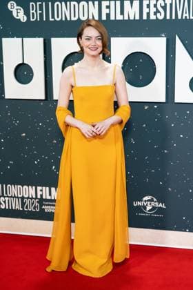 Bugonia Headline Gala - The 69th BFI London Film Festival Emma Stone attends the Bugonia Headline Gala at the 69th BFI London Film Festival at The Royal Festival Hall London United Kingdom Copyright: xLounisxTiarx xSOPAxImagesx _DSC0114