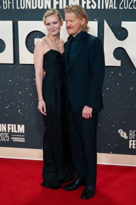 Bugonia Headline Gala - The 69th BFI London Film Festival Kirsten Dunst and Jesse Plemons attend the Bugonia Headline Gala at the 69th BFI London Film Festival at The Royal Festival Hall. London United Kingdom Copyright: xLounisxTiarx xSOPAxImagesx _DSC9988