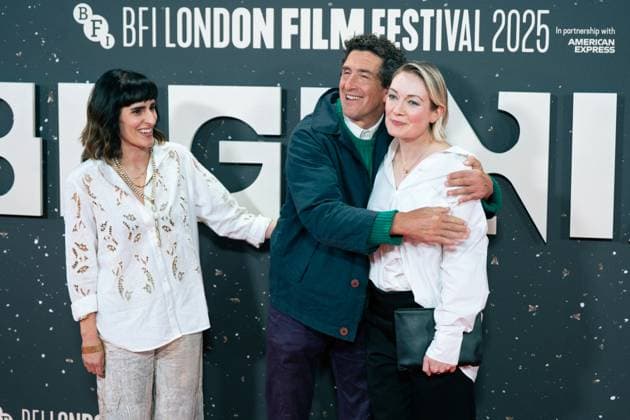 Bugonia Headline Gala - The 69th BFI London Film Festival (L-R) Kasia Malipan, Robbie Ryan and Hayley Williams attend the Bugonia Headline Gala at the 69th BFI London Film Festival at The Royal Festival Hall London United Kingdom Copyright: xLounisxTiarx xSOPAxImagesx _DSC0019