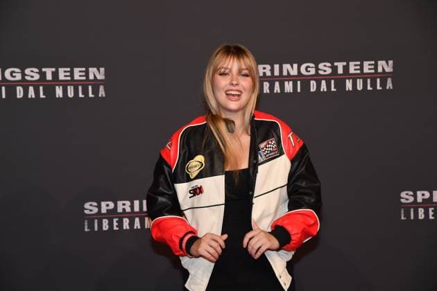 Rome, Cinema The Space Moderno Premiere of the film Springsteen Deliver Me From Nothingness , In the photo: Emily Sciaqiri  Copyright: xVincenzoxLandix xipa-agency.netx xVincenzoxLandix IPA_Agency_IPA66413527
