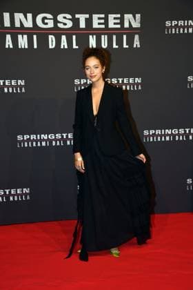 Rome, Cinema The Space Moderno Premiere of the film Springsteen Deliver Me From Nothingness , In the photo: Antonia Fotaras  Copyright: xVincenzoxLandix xipa-agency.netx xVincenzoxLandix IPA_Agency_IPA66413528