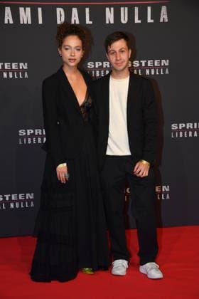 Rome, Cinema The Space Moderno Premiere of the film Springsteen Deliver Me From Nothingness , In the photo: Antonia Fotaras Marco Dalevi  Copyright: xVincenzoxLandix xipa-agency.netx xVincenzoxLandix IPA_Agency_IPA66413531