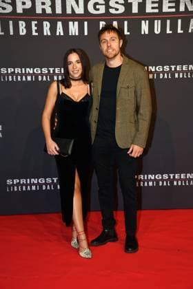 Rome, Cinema The Space Moderno Premiere of the film Springsteen Deliver Me From Nothingness , In the photo: Virginia Troisi and Davide Rasconi  Copyright: xVincenzoxLandix xipa-agency.netx xVincenzoxLandix IPA_Agency_IPA66413602