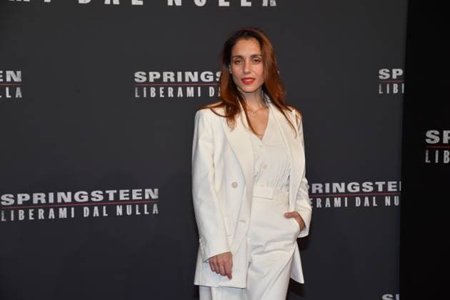 Rome, Cinema The Space Moderno Premiere of the film Springsteen Deliver Me From Nothingness , In the photo: Cristiana Dell Anna  Copyright: xVincenzoxLandix xipa-agency.netx xVincenzoxLandix IPA_Agency_IPA66413626