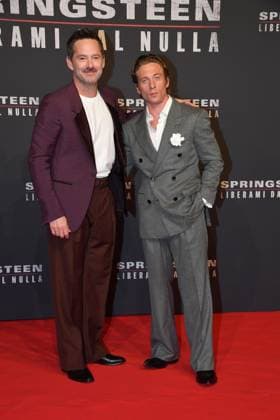 Rome, Cinema The Space Moderno Premiere of the film Springsteen Deliver Me From Nothing , In the photo: Scott Cooper Jeremy White  Copyright: xVincenzoxLandix xipa-agency.netx xVincenzoxLandix IPA_Agency_IPA66413760
