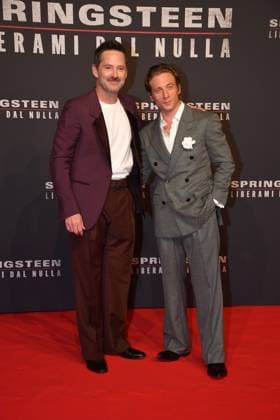 Rome, Cinema The Space Moderno Premiere of the film Springsteen Deliver Me From Nothing , In the photo: Scott Cooper Jeremy White  Copyright: xVincenzoxLandix xipa-agency.netx xVincenzoxLandix IPA_Agency_IPA66413764