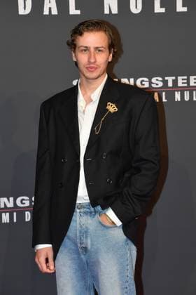 Rome, Cinema The Space Moderno Premiere of the film Springsteen Deliver Me From Nothingness , In the photo: Mattia Carrano Mattia Carrano  Copyright: xVincenzoxLandix xipa-agency.netx xVincenzoxLandix IPA_Agency_IPA66413808