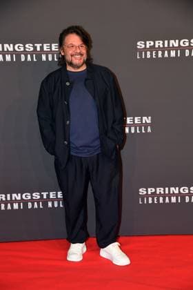 Rome, Cinema The Space Moderno Premiere of the film Springsteen Deliver Me From Nothingness , In the photo: Lillo Petrolo  Copyright: xVincenzoxLandix xipa-agency.netx xVincenzoxLandix IPA_Agency_IPA66413809