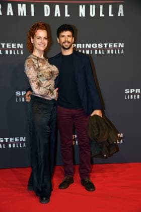 Rome, Cinema The Space Moderno Premiere of the film Springsteen Deliver Me From Nothingness , In the photo: Manuela Zanier Gabriele Vender  Copyright: xVincenzoxLandix xipa-agency.netx xVincenzoxLandix IPA_Agency_IPA66413818