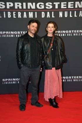Rome, Cinema The Space Moderno Premiere of the film Springsteen Deliver Me From Nothingness , In the photo: Carolina Di Domenico Pier Ferrandini  Copyright: xVincenzoxLandix xipa-agency.netx xVincenzoxLandix IPA_Agency_IPA66413851