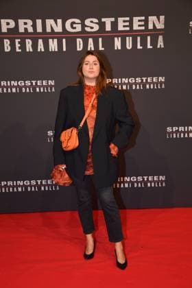 Rome, Cinema The Space Moderno Premiere of the film Springsteen Deliver Me From Nothingness , In the photo: Michela Giraud  Copyright: xVincenzoxLandix xipa-agency.netx xVincenzoxLandix IPA_Agency_IPA66413862