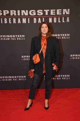Rome, Cinema The Space Moderno Premiere of the film Springsteen Deliver Me From Nothingness , In the photo: Michela Giraud  Copyright: xVincenzoxLandix xipa-agency.netx xVincenzoxLandix IPA_Agency_IPA66413864