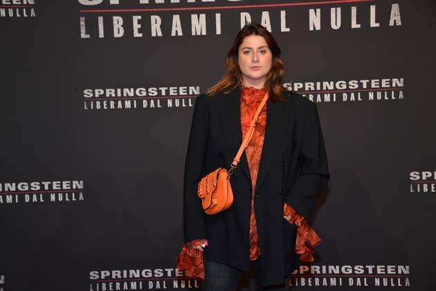 Rome, Cinema The Space Moderno Premiere of the film Springsteen Deliver Me From Nothingness , In the photo: Michela Giraud  Copyright: xVincenzoxLandix xipa-agency.netx xVincenzoxLandix IPA_Agency_IPA66413874