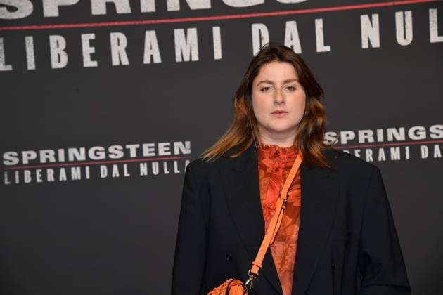 Rome, Cinema The Space Moderno Premiere of the film Springsteen Deliver Me From Nothingness , In the photo: Michela Giraud  Copyright: xVincenzoxLandix xipa-agency.netx xVincenzoxLandix IPA_Agency_IPA66413877