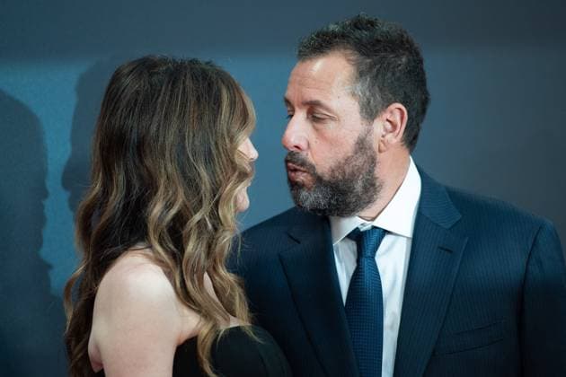 London BFI Jay Kelly Premiere Jackie Sandler and Adam Sandler attending the Jay Kelly Premiere as part of the BFI London Film Festival in London, England on October 10, 2025. Photo by Aurore Marechal ABACAPRESS.COM London  Copyright: xMarechalxAurore ABACAx