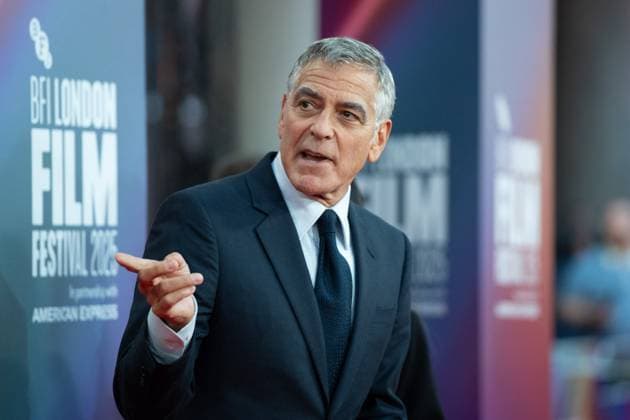 London BFI Jay Kelly Premiere George Clooney attending the Jay Kelly Premiere as part of the BFI London Film Festival in London, England on October 10, 2025. Photo by Aurore Marechal ABACAPRESS.COM London  Copyright: xMarechalxAurore ABACAx