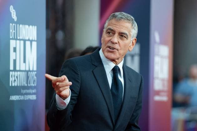 London BFI Jay Kelly Premiere George Clooney attending the Jay Kelly Premiere as part of the BFI London Film Festival in London, England on October 10, 2025. Photo by Aurore Marechal ABACAPRESS.COM London  Copyright: xMarechalxAurore ABACAx