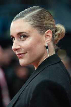 London BFI Jay Kelly Premiere Greta Gerwig attending the Jay Kelly Premiere as part of the BFI London Film Festival in London, England on October 10, 2025. Photo by Aurore Marechal ABACAPRESS.COM London  Copyright: xMarechalxAurore ABACAx