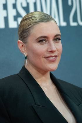 London BFI Jay Kelly Premiere Greta Gerwig attending the Jay Kelly Premiere as part of the BFI London Film Festival in London, England on October 10, 2025. Photo by Aurore Marechal ABACAPRESS.COM London  Copyright: xMarechalxAurore ABACAx