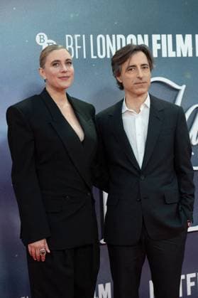 London BFI Jay Kelly Premiere Greta Gerwig and Noah Baumbach attending the Jay Kelly Premiere as part of the BFI London Film Festival in London, England on October 10, 2025. Photo by Aurore Marechal ABACAPRESS.COM London  Copyright: xMarechalxAurore ABACAx
