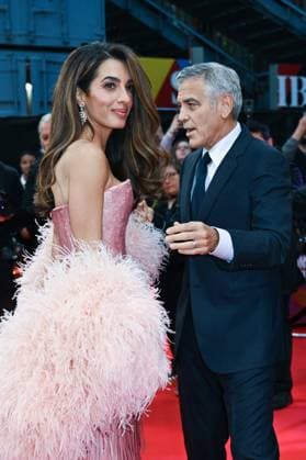 London BFI Jay Kelly Premiere George Clooney and Amal Clooney attending the Jay Kelly Premiere as part of the BFI London Film Festival in London, England on October 10, 2025. Photo by Aurore Marechal ABACAPRESS.COM London  Copyright: xMarechalxAurore ABACAx