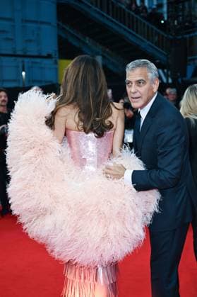 London BFI Jay Kelly Premiere George Clooney and Amal Clooney attending the Jay Kelly Premiere as part of the BFI London Film Festival in London, England on October 10, 2025. Photo by Aurore Marechal ABACAPRESS.COM London  Copyright: xMarechalxAurore ABACAx