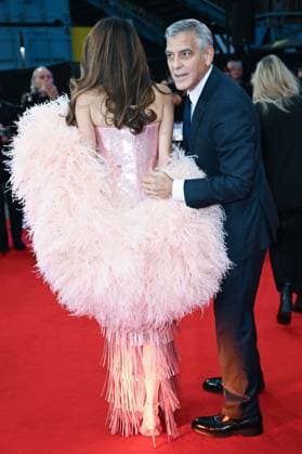 London BFI Jay Kelly Premiere George Clooney and Amal Clooney attending the Jay Kelly Premiere as part of the BFI London Film Festival in London, England on October 10, 2025. Photo by Aurore Marechal ABACAPRESS.COM London  Copyright: xMarechalxAurore ABACAx