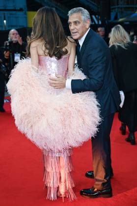 London BFI Jay Kelly Premiere George Clooney and Amal Clooney attending the Jay Kelly Premiere as part of the BFI London Film Festival in London, England on October 10, 2025. Photo by Aurore Marechal ABACAPRESS.COM London  Copyright: xMarechalxAurore ABACAx